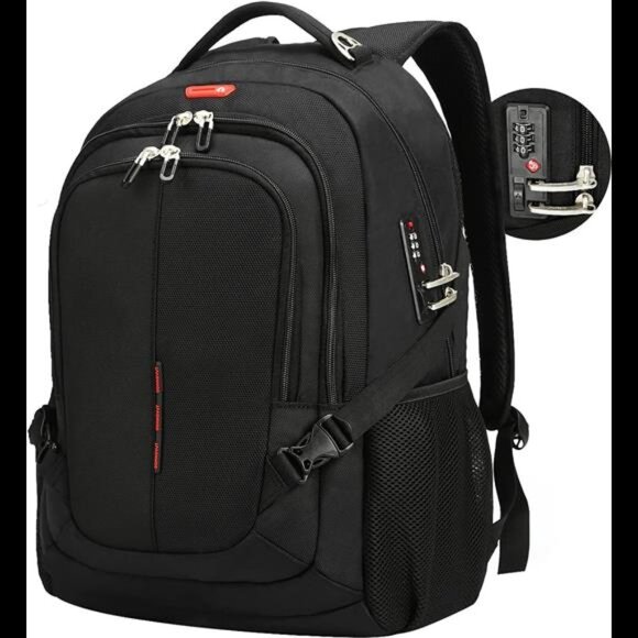Travel Laptop Backpack Anti-Theft Bag with usb Charging Port and Password Lock - Picture 1 of 8